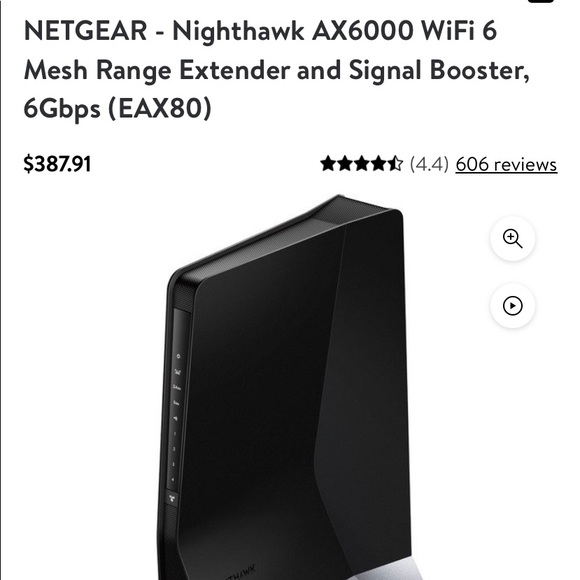 Netgear WiFi extender, up to 2,500 feet of more coverage., - Picture 10 of 11